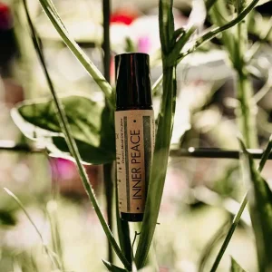 photo of inner peace organic mood oil roll on product