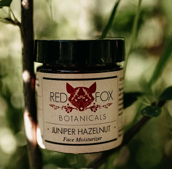 photo of juniper hazelnut face moisturizer product