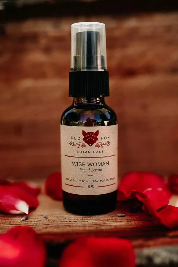 photo of wise woman facial serum product