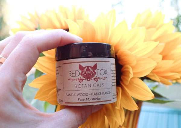 image of the sandalwood ylang exotic face cream product