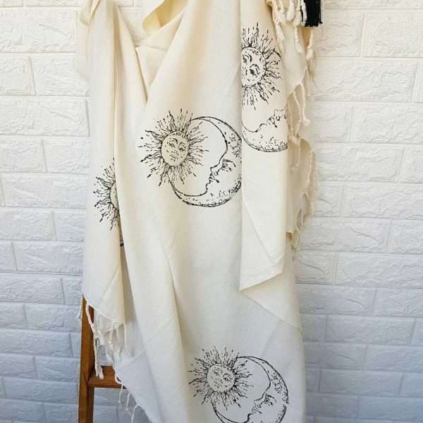 image of a turkish cotton beach towel product