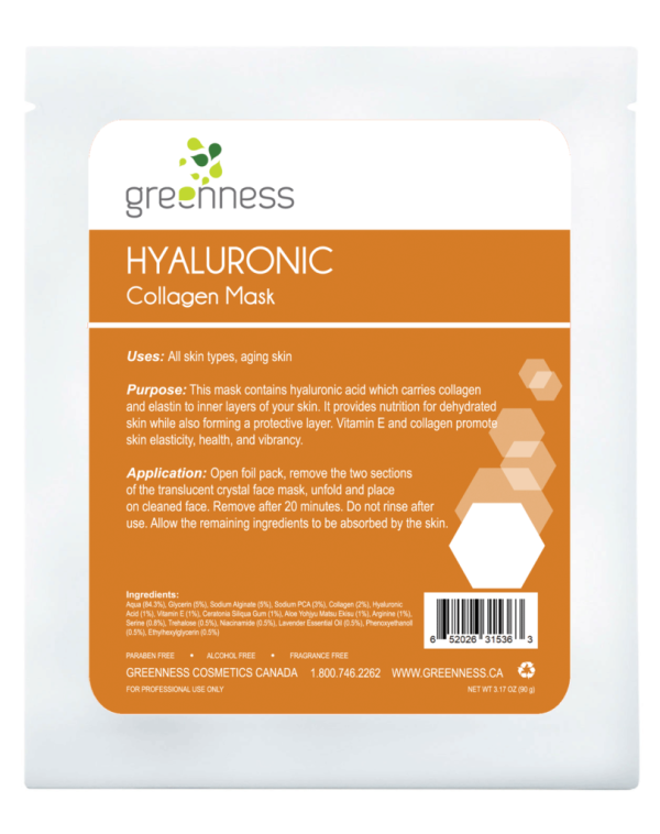 Collagen Mask-hyaluronic Sheet- face-mask