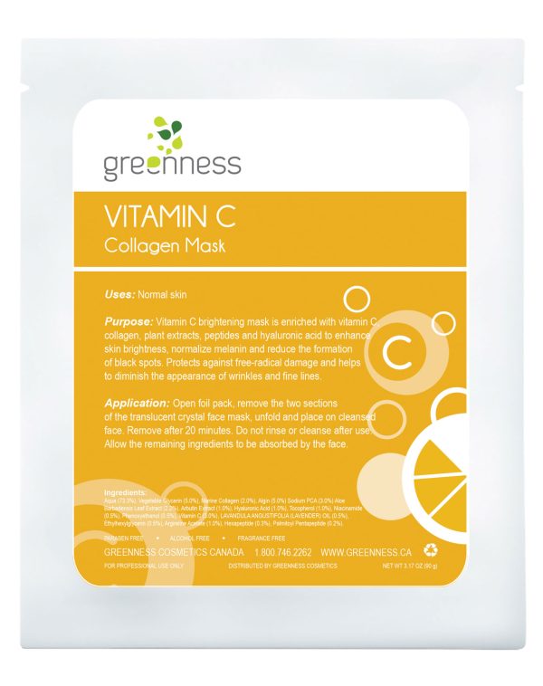 Vitamin C Collagen Mask BY Greenness - Image 2