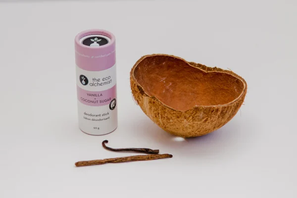 The eco alchemist - Vanilla + Coconut Sugar Deodorant Stick - Image 3